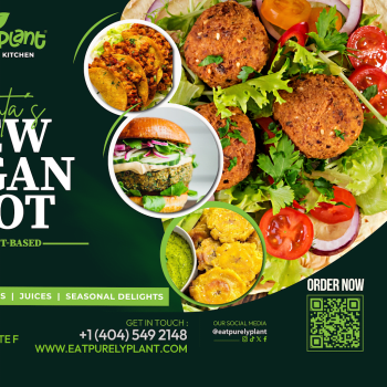 Purely Plant restaurant in Atlanta
