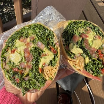 Jimmy Jam's Kale Wraps & Burgers restaurant in Atlanta